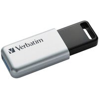Verbatim 98664 Store 'n' Go Secure Pro Silver 16 GB USB Flash Drive