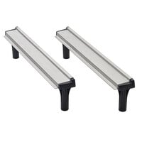 Metro RPMS-R24 Stainless Steel Rail for 24 inch PrepMate MultiStations - 2/Set