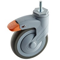 Metro 5PTL-NB 5" Locking Caster for PrepMate Multistations