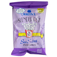 Martin's 0.7 oz. Bag Slender Pop Air Popped Sea Salted Popcorn - 30/Case