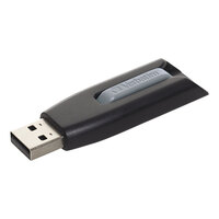 Verbatim 49174 Store 'n' Go V3 Black / Gray 64 GB USB Flash Drive