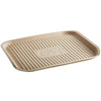 EcoChoice 14 inch x 18 inch Molded Fiber / Pulp Rectangle Tray - 50/Pack