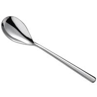 Sant'Andrea T673SDEF Quantum 7 1/2 inch 18/10 Stainless Steel Extra Heavy Weight Oval Bowl Soup / Dessert Spoon by Oneida - 12/Case