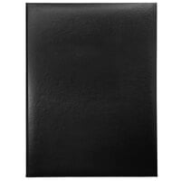 H. Risch, Inc. OM-6V Oakmont 8 1/2" x 11" Customizable 6-Panel Menu Cover with Album Style Corners