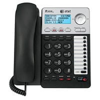 AT&T ML17929 Black / Silver 2 Line Corded Phone