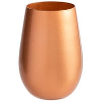 Stolzle 3520012T/2585 Glisten 16.5 oz. Copper Stemless Wine Glass / Tumbler - 6/Case