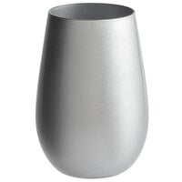 Stolzle 3520012T/2584 Glisten 16.5 oz. Silver Stemless Wine Glass / Tumbler - 6/Case