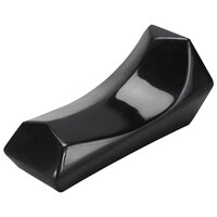 Softalk 301M Mini Black Telephone Shoulder Rest with Microban Antimicrobial Protection