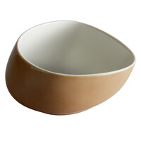 Schonwald 9383163-63013 WellCome 11 oz. Beige Porcelain Organic Bowl - 6/Case