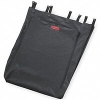 Rubbermaid Premium 30 Gallon Step-On Linen Hamper with Executive Black Linen Hamper Bag