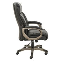 Alera ALEVN4119 Veon Series Veon Series High-Back Black Leather Executive Chair with Coil Spring Cushioning