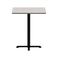 Alera ALETTSQ36WG 35 1/2 inch x 35 1/2 inch White / Gray Square Reversible Laminate Table Top
