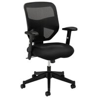 HON Prominent Black Mesh / Sandwich Mesh High-Back Task Chair with Center-Tilt