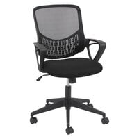 OIF MK4718 Modern Black Mesh Swivel / Tilt Office Chair