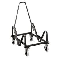 HON 4043T 21 3/8 inch x 35 1/2 inch x 37 inch Black Olson Stacker Series Chair Cart