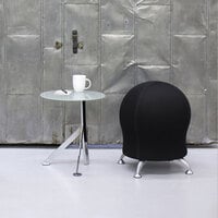 Safco 4750BL Zenergy Black Nylon Ball Chair