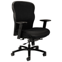 HON Wave Black Mesh / Fabric Big and Tall Executive Chair