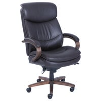 La-Z-Boy 48961B Woodbury Brown Leather Big and Tall Executive Office Chair