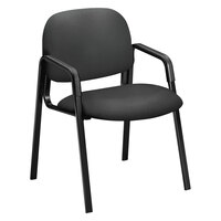 HON 4003CU19T 4000 Series Solutions Seating Iron Ore Fabric Guest Chair