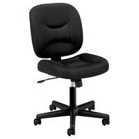 HON ValuTask Black Mesh Low-Back Task Chair