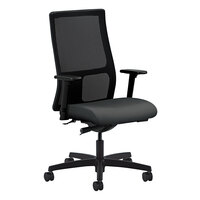 HON IW103CU19 Ignition Series Mid-Back Black Mesh Office Chair