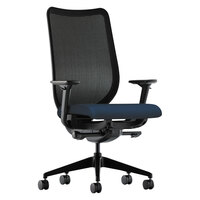 HON N103CU98 Nucleus Series Black / Navy Ilira-Stretch M4 Office Chair
