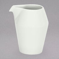 Schonwald 9404615 Connect 5 oz. Continental White Porcelain Creamer - 12/Case