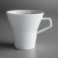Schonwald 9405275-62987 Connect Radial 8.75 oz. Continental White Porcelain Tall Cup - 6/Case
