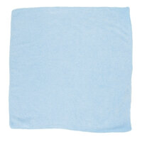 Rubbermaid 1820583 HYGEN Sanitizer Safe 16 inch x 16 inch Blue Microfiber Cloth