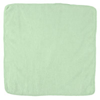 Rubbermaid 1820578 HYGEN Sanitizer Safe 12 inch x 12 inch Green Microfiber Cloth
