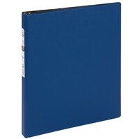 Avery 03203 Blue Economy Non-View Binder with 1/2 inch Round Rings