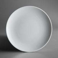 Schonwald 9121216 Allure 6 1/4 inch Bone White Porcelain Coupe Plate - 12/Case
