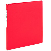 Avery 03210 Red Economy Non-View Binder with 1/2 inch Round Rings