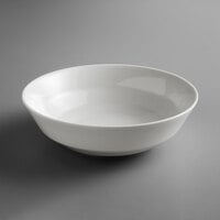 Schonwald 9123165 Allure 14.5 oz. Bone White Round Porcelain Salad Bowl - 12/Case