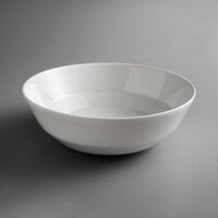 Schonwald 9123168 Allure 30.5 oz. Bone White Round Porcelain Salad Bowl - 6/Case