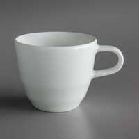 Schonwald 9125158 Allure 3 oz. Bone White Porcelain Espresso Cup - 12/Case