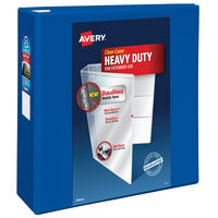 Avery® 79814 Pacific Blue Heavy-Duty View Binder with 4" Locking One Touch EZD Rings