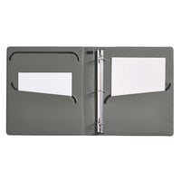 Avery 79711 Ultralast Black View Binder with 1 1/2 inch Non-Locking One Touch Slant Rings