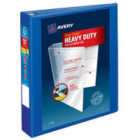 Avery 79775 Pacific Blue Heavy-Duty View Binder with 1 1/2 inch Locking One Touch EZD Rings