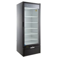 Beverage-Air MT23-1B 29 1/2" Marketeer Series Black Refrigerated Glass Door Merchandiser with LED Lighting