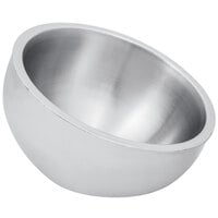 American Metalcraft AB12 108 oz. Double Wall Angled Insulated Serving Bowl - Stainless Steel