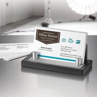 Avery 08871 True Print 2 inch x 3 1/2 inch Matte White Clean Edge Two-Sided Business Card - 200/Pack