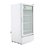 Beverage-Air MT10-1W 25" Marketeer Series White Refrigerated Glass Door Merchandiser with LED Lighting