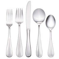Acopa Benson 18/0 Stainless Steel Heavy Weight Flatware Set with Service for 12 - 60/Pack