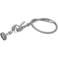 T&S B-1410 Flexible Stainless Steel Hose and Quick Connect Spray Head