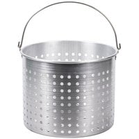 Winco 40 Qt. Aluminum Stock Pot Steamer Basket