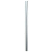 Regency 1 711 LEG GALV 28 inch Galvanized Steel Leg for Work Tables - 5 inch Casters Required