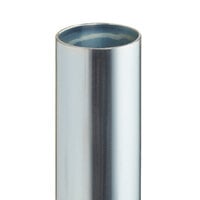 Regency 28 inch Replacement Galvanized Steel Leg for Work Tables - 5 inch Casters Required