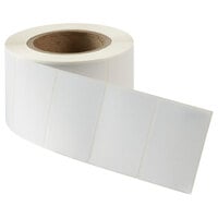 Avery® 04132 3" x 2" White Industrial Direct Thermal Label, 1000 Count Roll - 4/Box