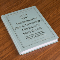 The Professional Bar & Beverage Managers Handbook